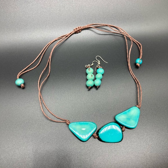 Tagua Nut Necklace / Organic Jewelry - Picture 3 of 5